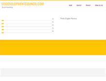 Tablet Screenshot of i79developmentcouncil.com